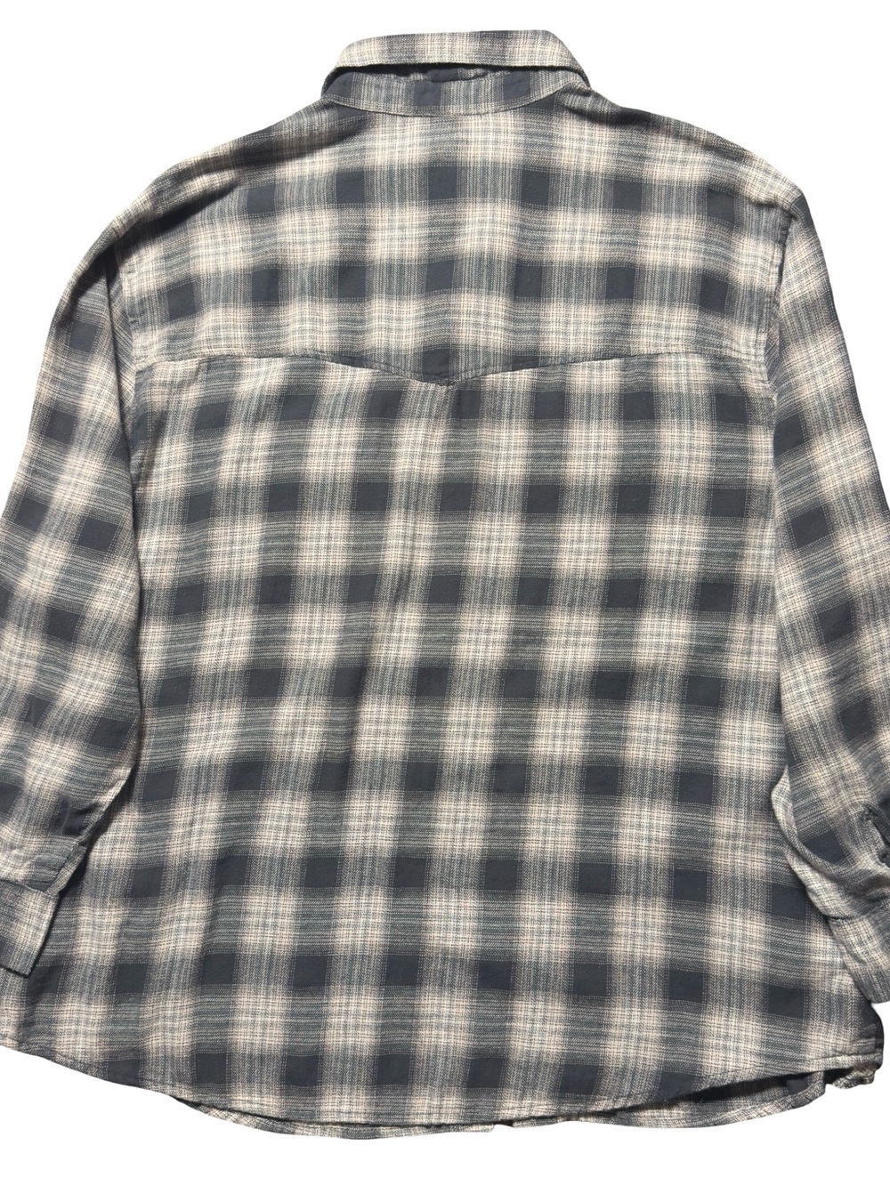 wild fable Gray & White Plaid Button-Up Shirt - Picture 2 of 8